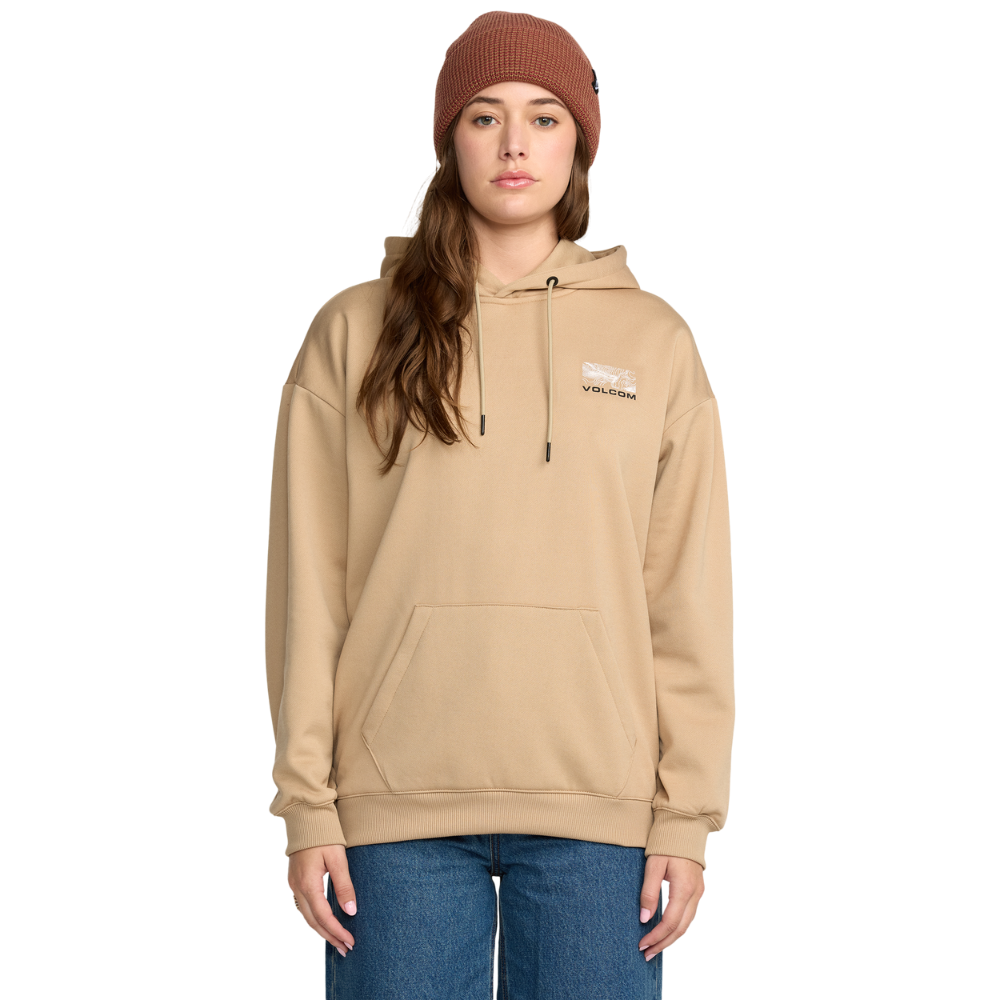 Volcom - Essential Hydro Hoodie - Oatmeal - Rider-Hoodie