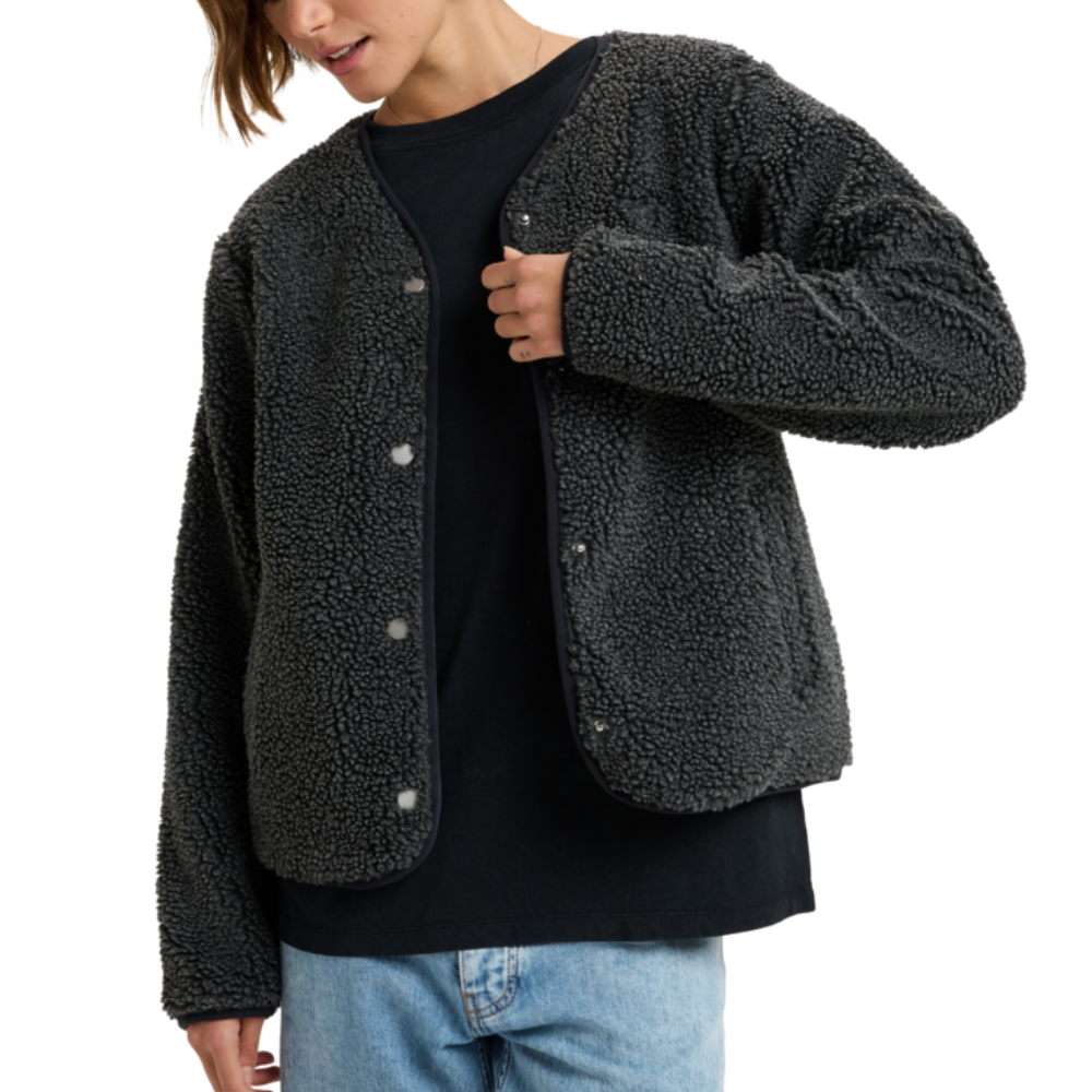 Roxy - Iconic Town - Phantom - Fleece Jacke