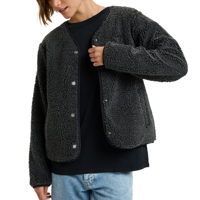 Roxy - Iconic Town - Phantom - Fleece Jacke