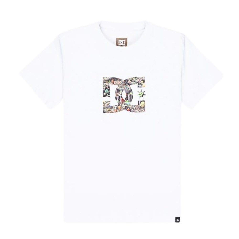 DC - DC Star Filled SS Boy - White - T-Shirt