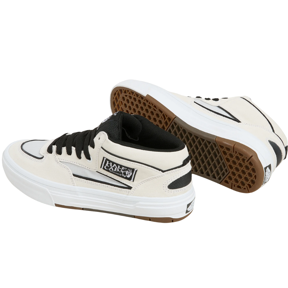 Vans - M Skate Half Cab Wafflecup - White/Black - Skateschuh