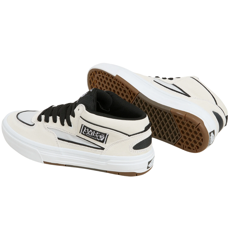 Vans - M Skate Half Cab Wafflecup - White/Black - Skateschuh