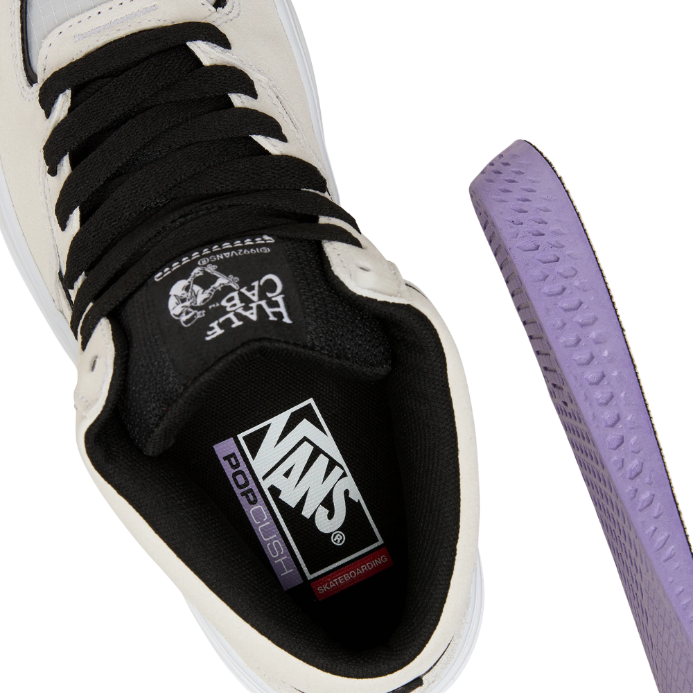 Vans - M Skate Half Cab Wafflecup - White/Black - Skateschuh