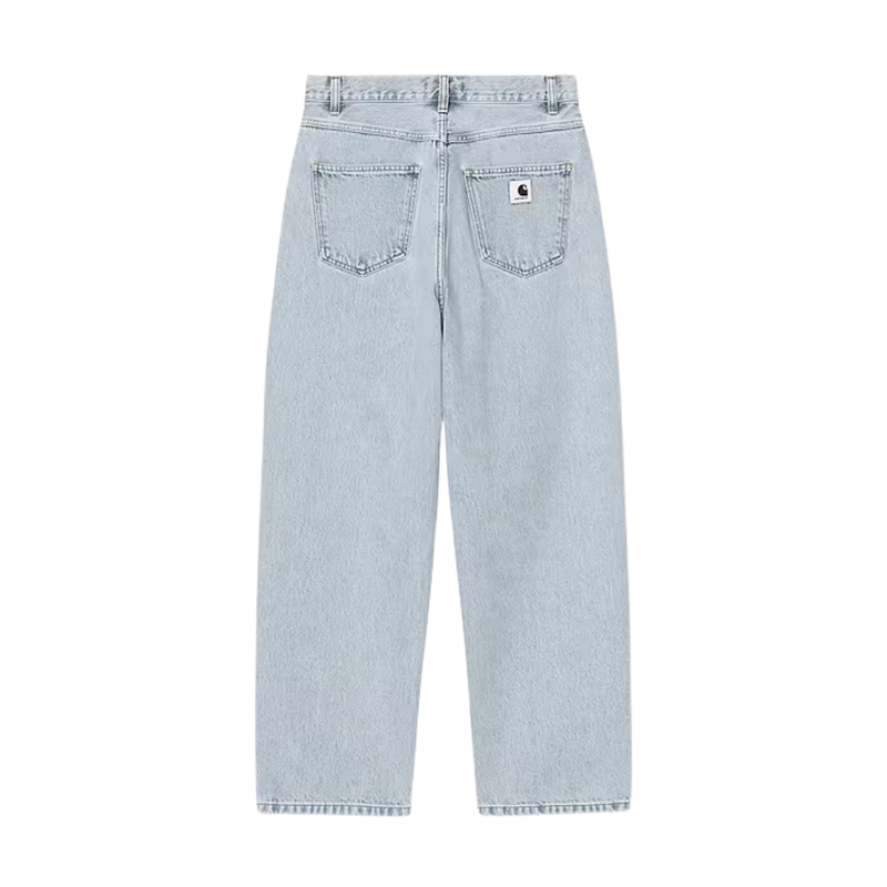 Carhartt - W Brandon Pant - Blue Heavy Stone Bleached - Baggy Fit Jeans