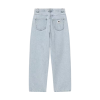 Carhartt - W Brandon Pant - Blue Heavy Stone Bleached - Baggy Fit Jeans