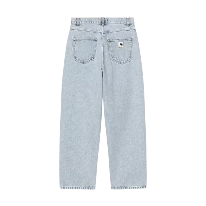 Carhartt - W Brandon Pant - Blue Heavy Stone Bleached - Baggy Fit Jeans