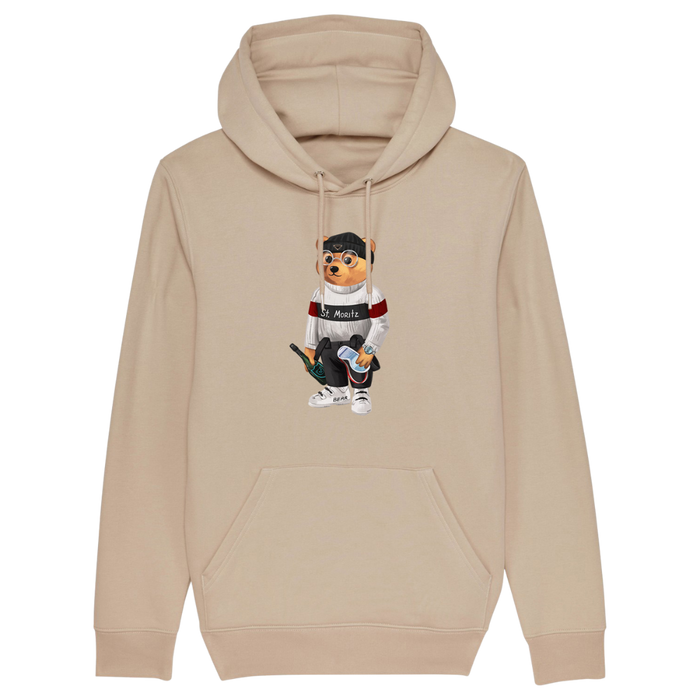 Baron Filou - The Apres Skier Organic Hoodie - Sand Brown - Hoodie