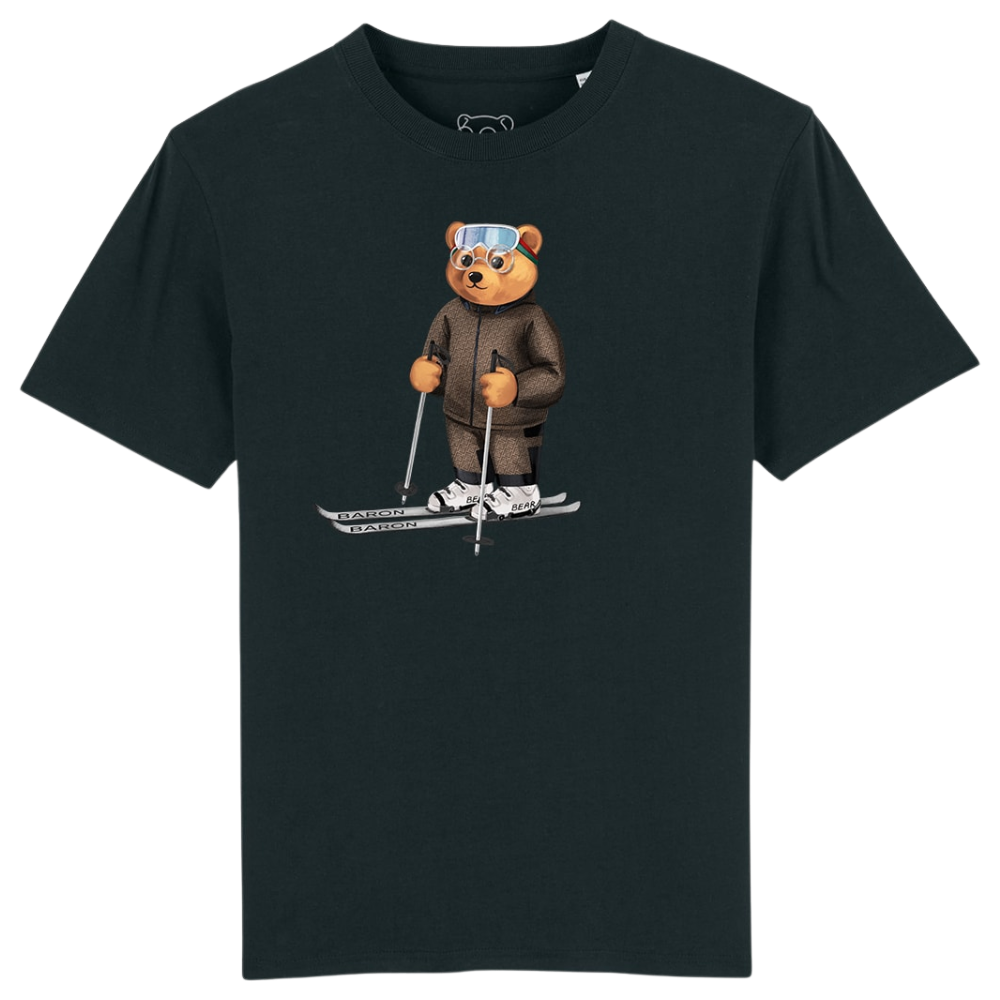 Baron Filou - The Slope Master Organic Tee - Black - T-Shirt
