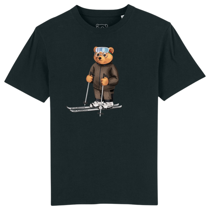 Baron Filou - The Slope Master Organic Tee - Black - T-Shirt