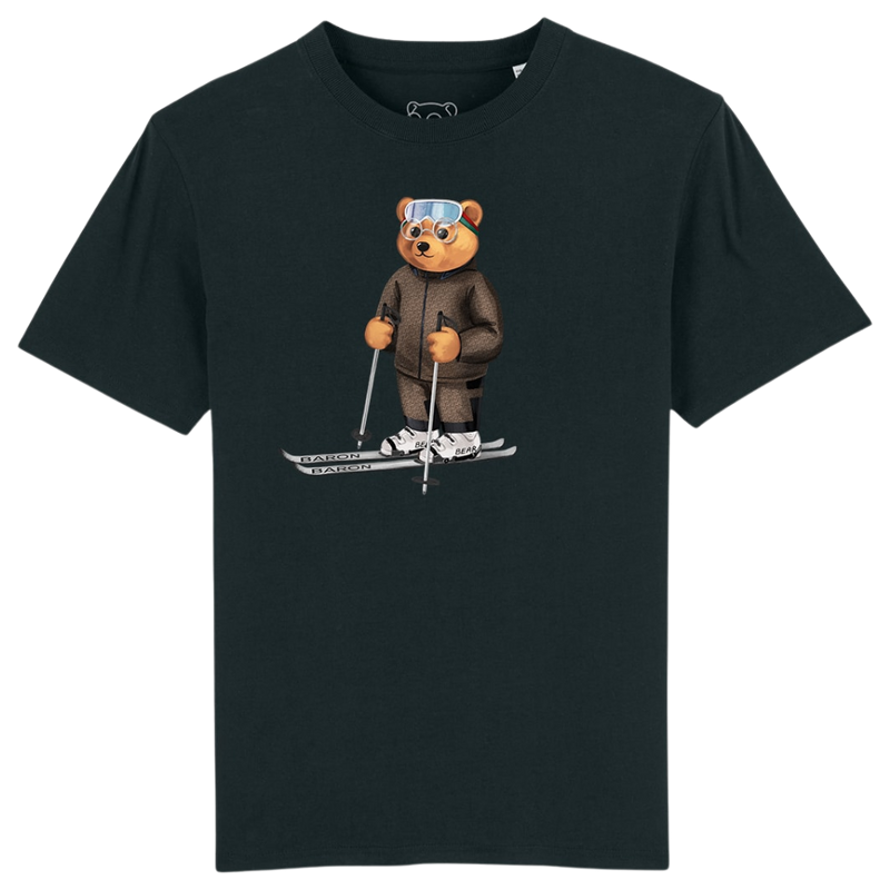 Baron Filou - The Slope Master Organic Tee - Black - T-Shirt