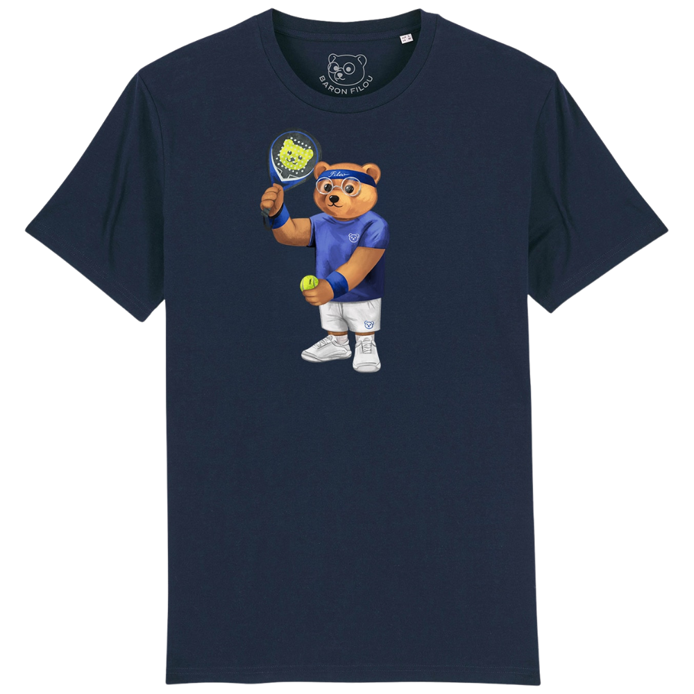 Baron Filou - The Paddle Pro Organic Tee - Navy Blue - T-Shirt