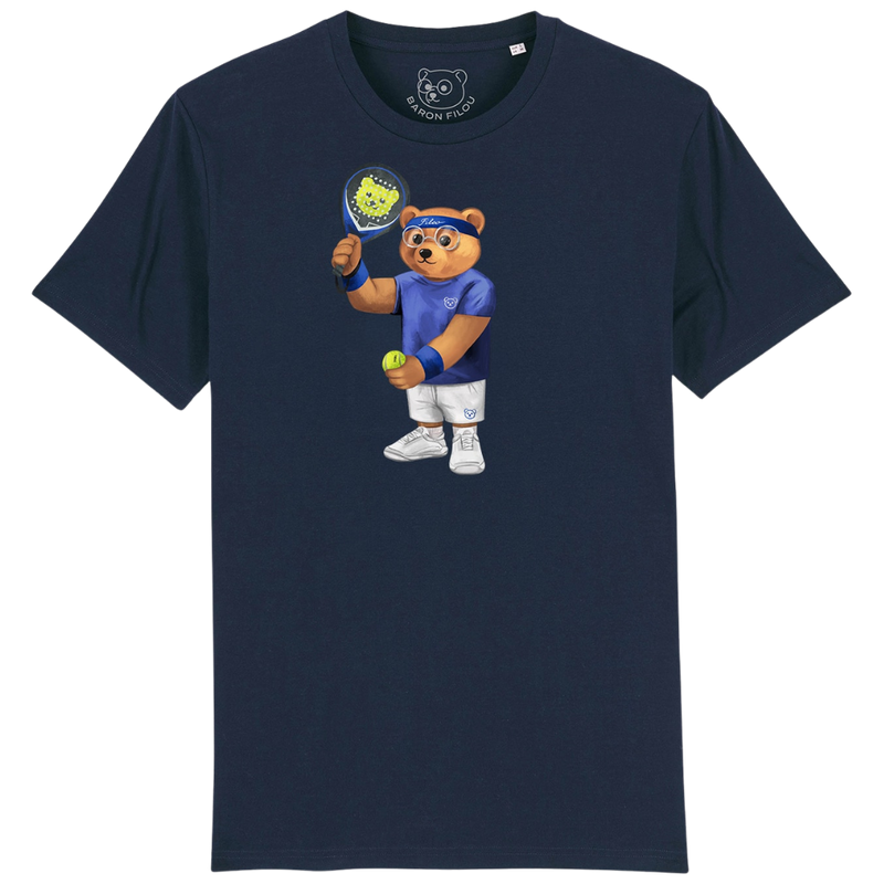 Baron Filou - The Paddle Pro Organic Tee - Navy Blue - T-Shirt