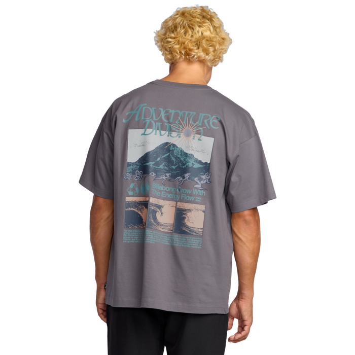 Billabong - Grow OG Adiv SS - Grey Violet - T-Shirt