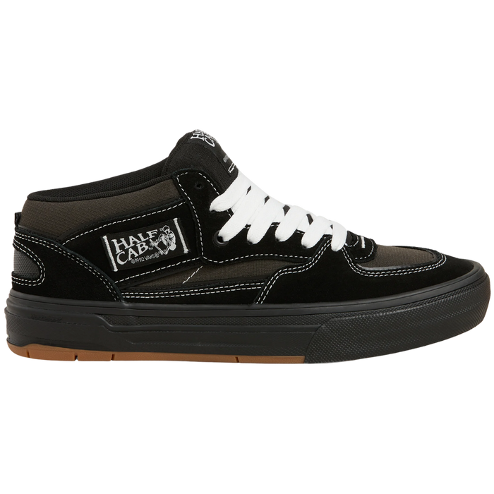 Vans - M Skate Half Cab Wafflecup - Black/Asphalt - Skateschuh