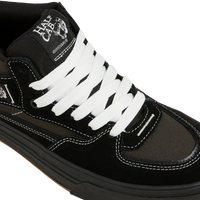 Vans - M Skate Half Cab Wafflecup - Black/Asphalt - Skateschuh