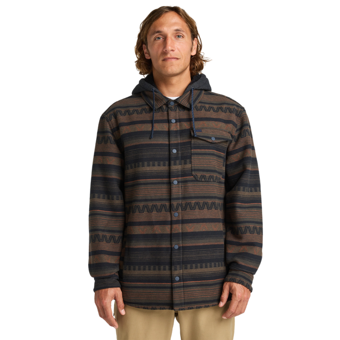 Billabong - Furnace Bonded Flannel - Black - Fleece Hemd