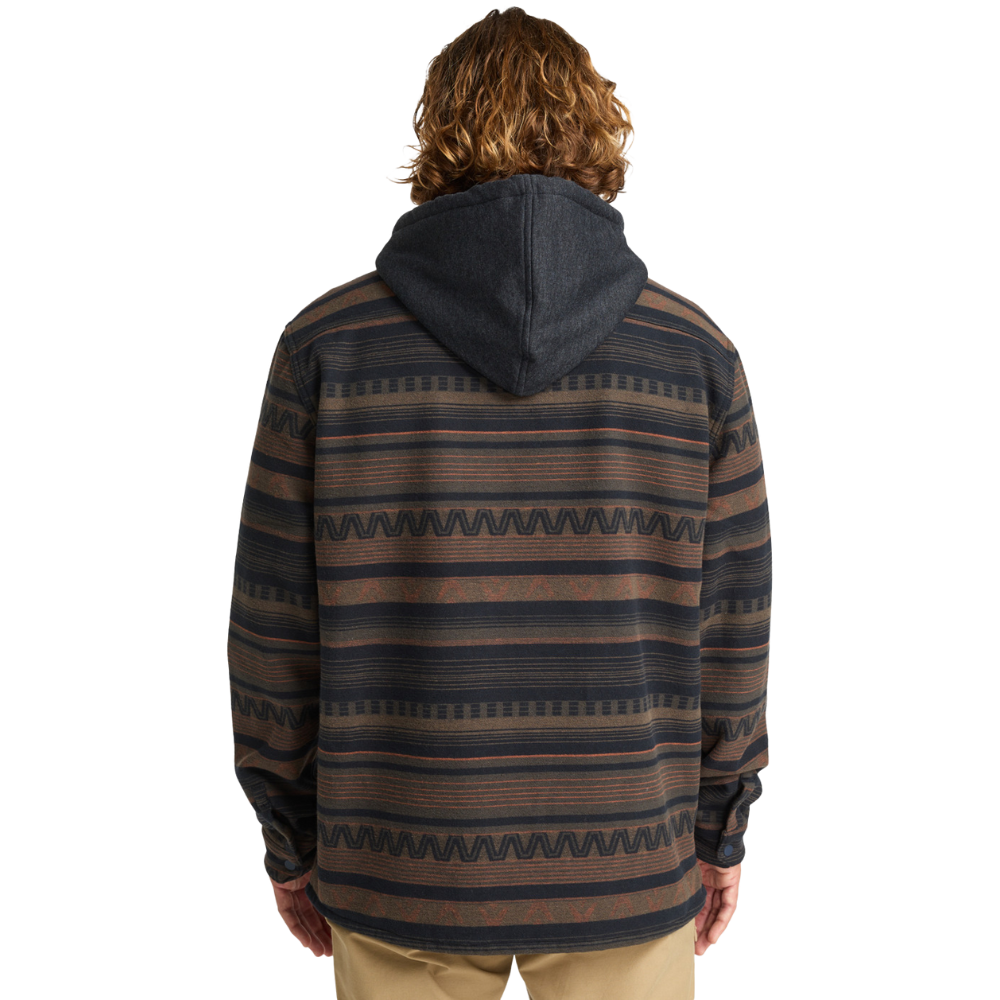 Billabong - Furnace Bonded Flannel - Black - Fleece Hemd