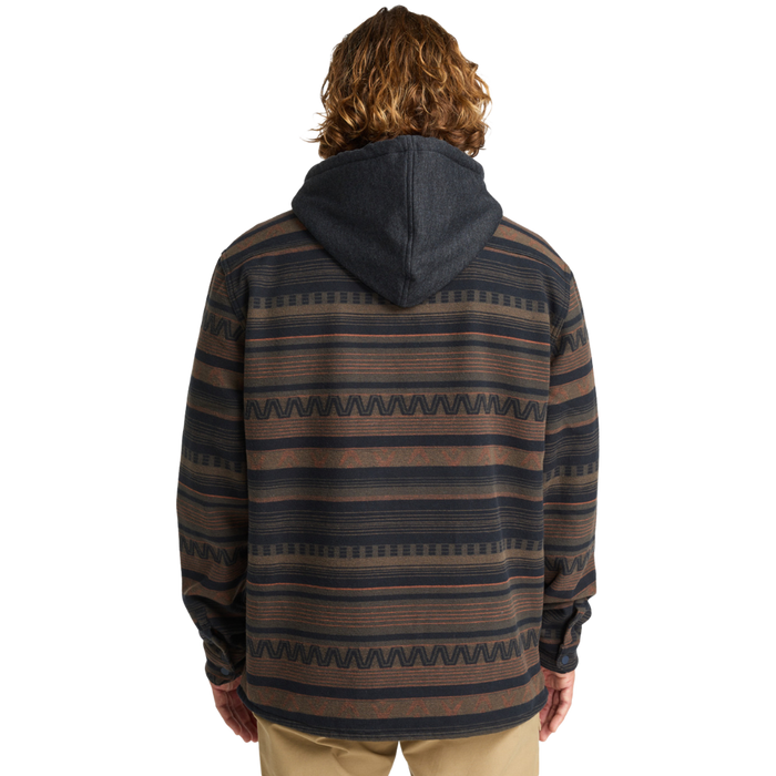Billabong - Furnace Bonded Flannel - Black - Fleece Hemd