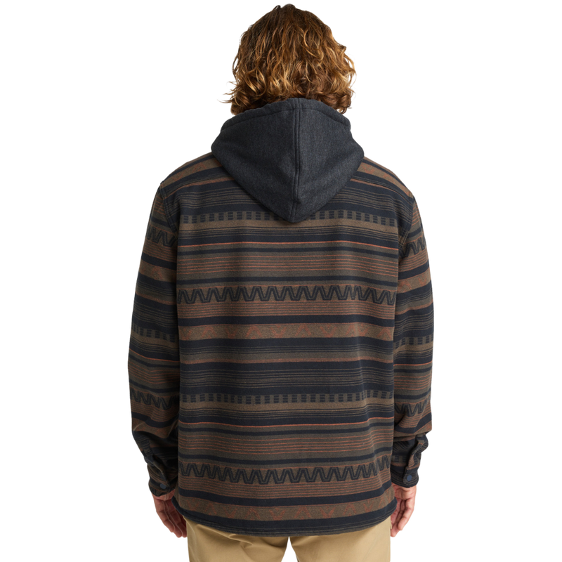 Billabong - Furnace Bonded Flannel - Black - Fleece Hemd