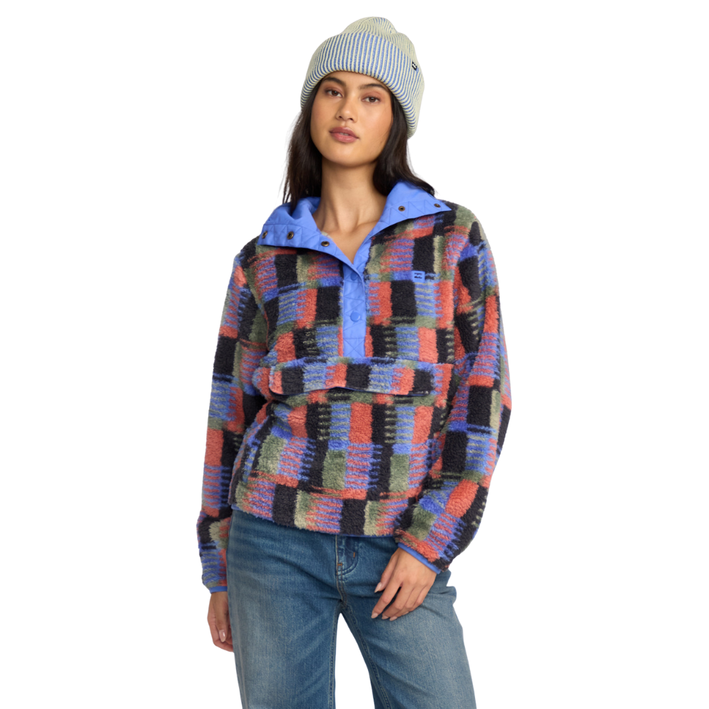 Billabong - Switchback Pullover FLC - Multi - Fleece Sweater