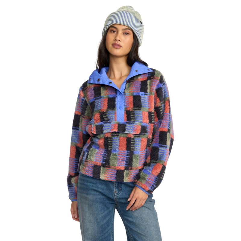 Billabong - Switchback Pullover FLC - Multi - Fleece Sweater