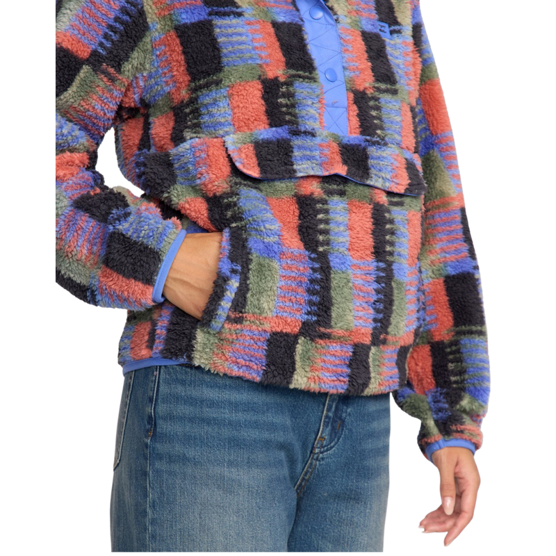 Billabong - Switchback Pullover FLC - Multi - Fleece Sweater
