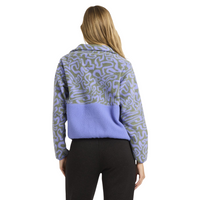 Billabong - Rock Jetty Mock Neck Zip FLC - Iris - Fleece Jacke