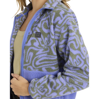Billabong - Rock Jetty Mock Neck Zip FLC - Iris - Fleece Jacke