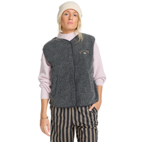 Billabong - Be Happy Vest - Black Sands - Fleece Weste