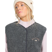 Billabong - Be Happy Vest - Black Sands - Fleece Weste