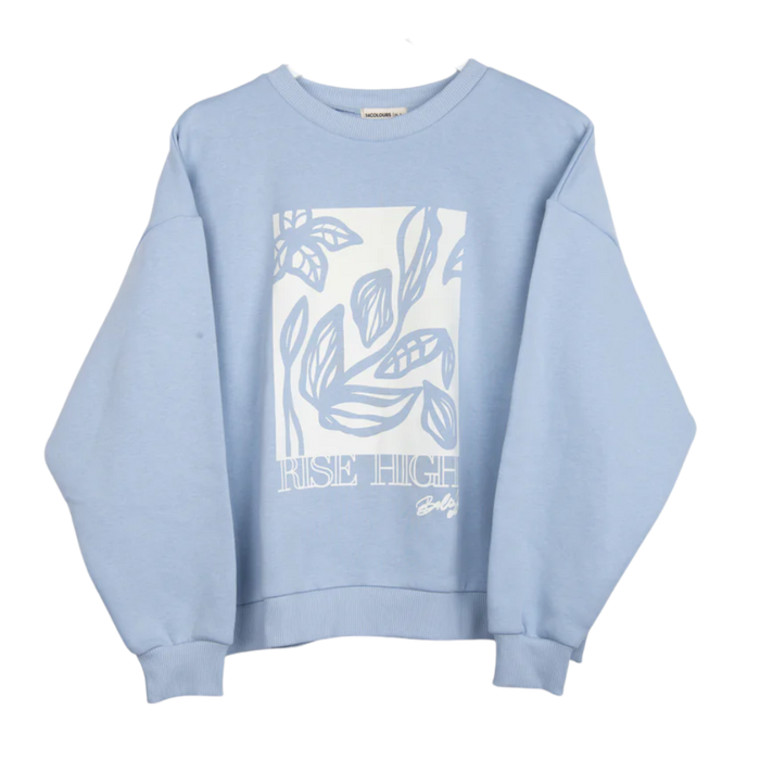 24Colours - Crew Sweater - Blue - Crew Sweater