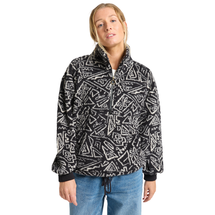 Billabong - Time Off - Black Pebble - Fleece Sweater