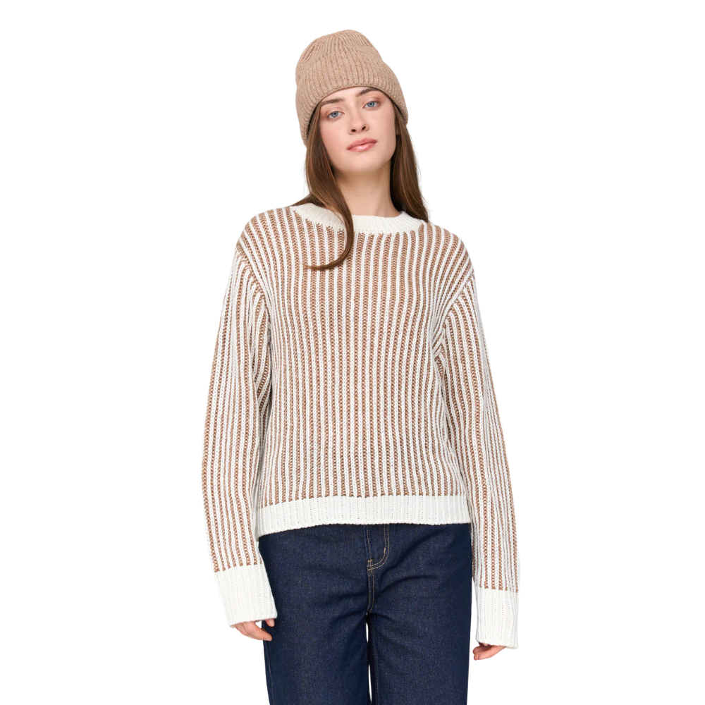 24Colours - Pullover - Beige - Crew Sweater