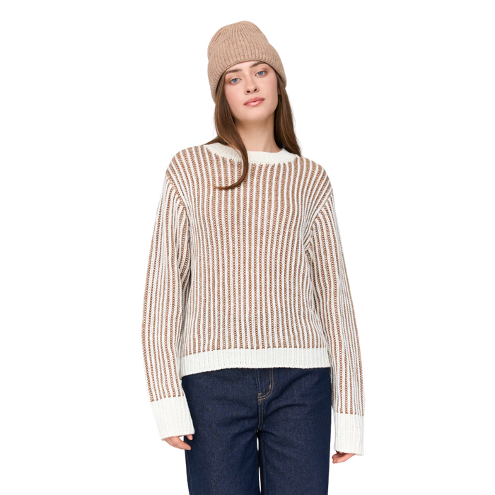 24Colours - Pullover - Beige - Crew Sweater