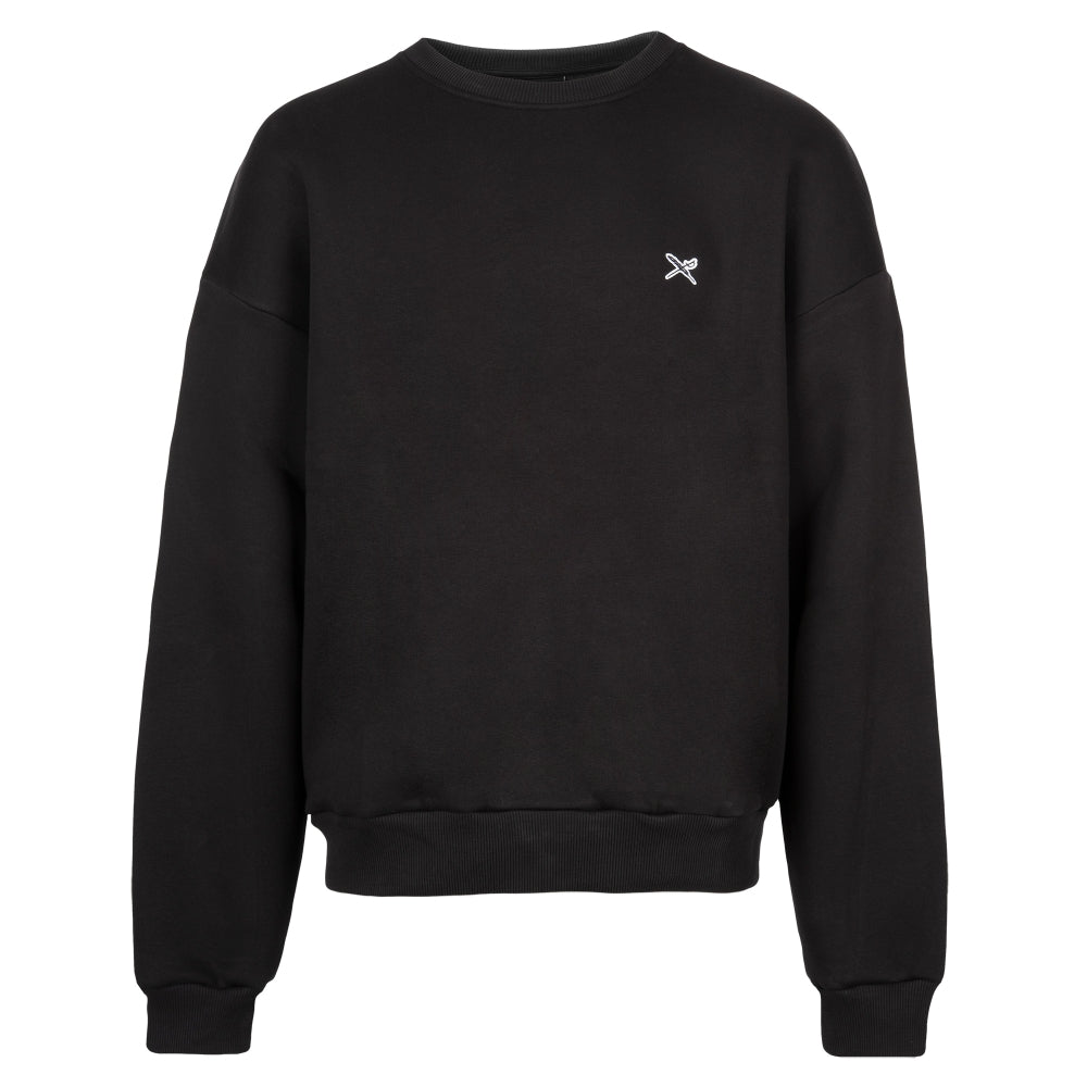 Iriedaily - Flagloose Crewneck - Black - Crew Sweater