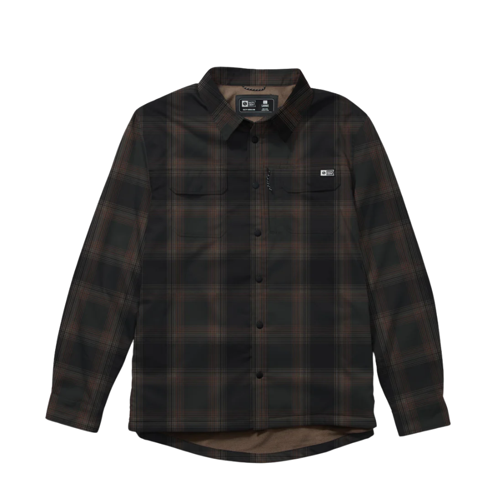 Salty Crew - Fathom LS Tech Shacket - Phantom - Langarmhemd