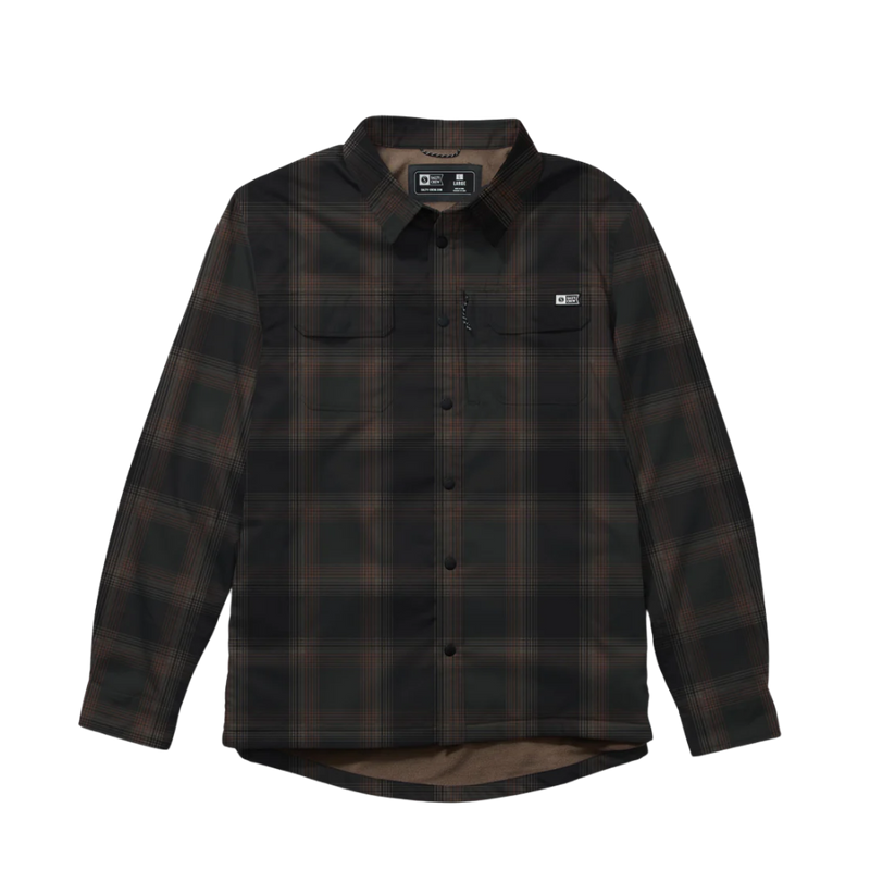 Salty Crew - Fathom LS Tech Shacket - Phantom - Langarmhemd