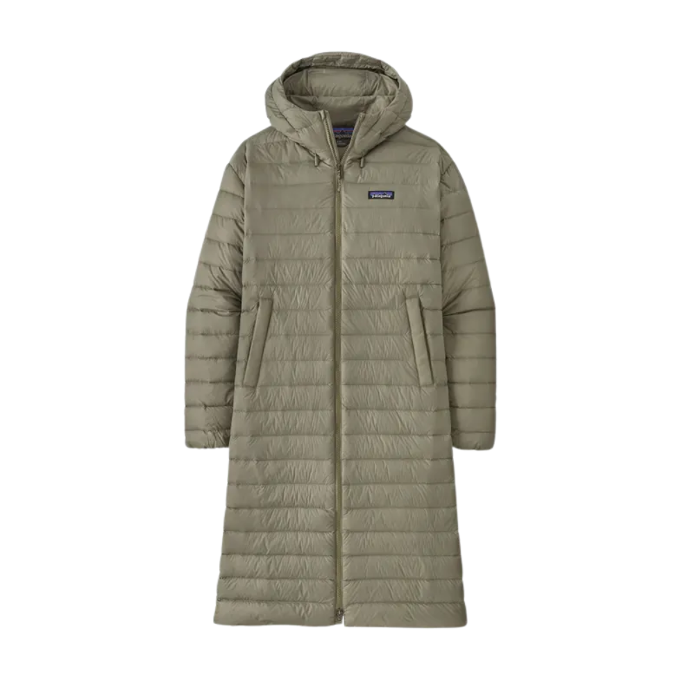 Patagonia - Ws Recycled Down Sweater Parka - River Rock Green - Parka