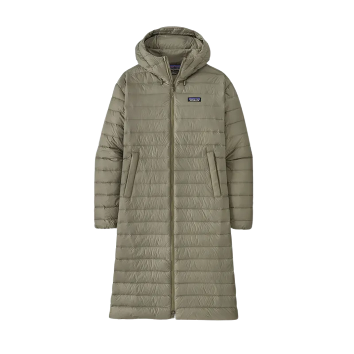 Patagonia - Ws Recycled Down Sweater Parka - River Rock Green - Parka