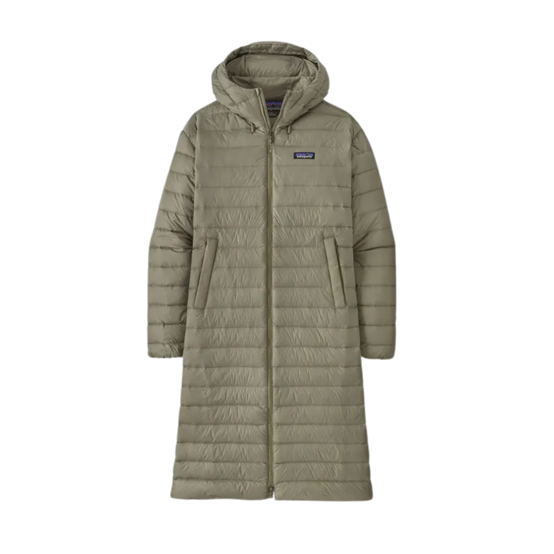 Patagonia - Ws Recycled Down Sweater Parka - River Rock Green - Parka