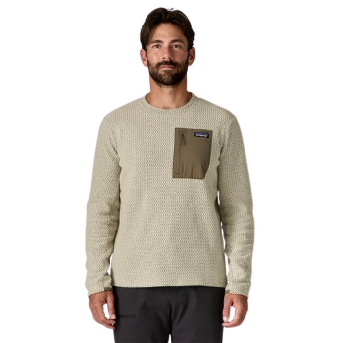 Patagonia - Ms R1 Air Crew - Marlow Brown - Isolation-Fleece