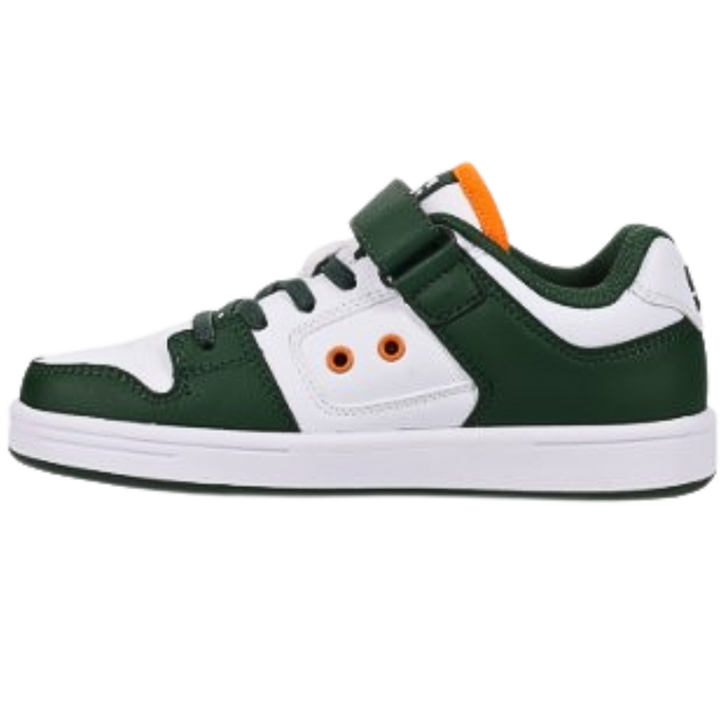 DC - Manteca 4 V SN - White/Darkgreen/Orange - Skateschuh