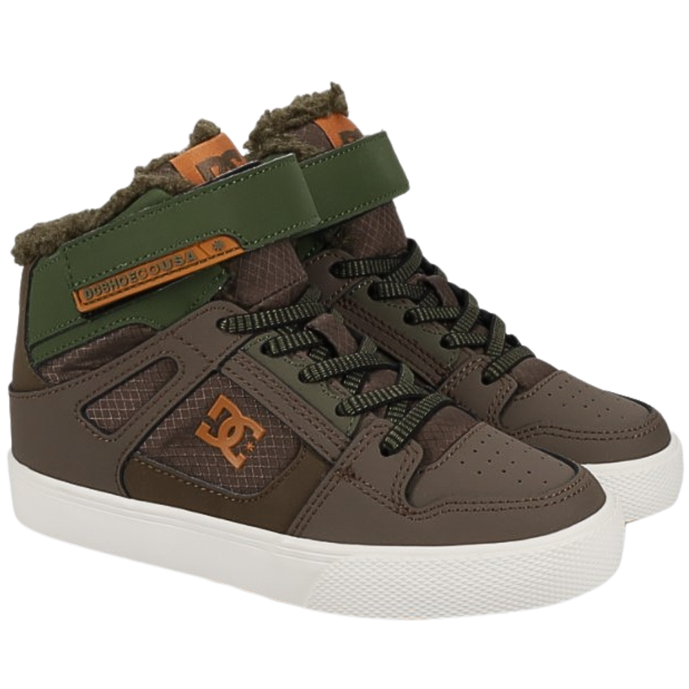 DC - Pure High-Top WNT EV - Olive/Offwhite - Winterschuh