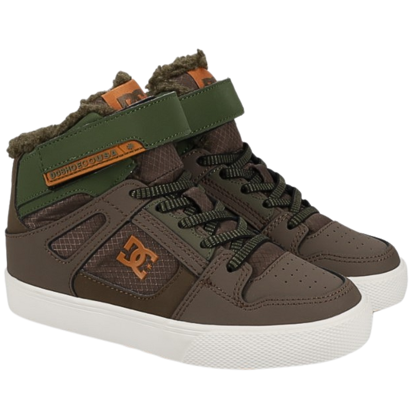 DC - Pure High-Top WNT EV - Olive/Offwhite - Winterschuh