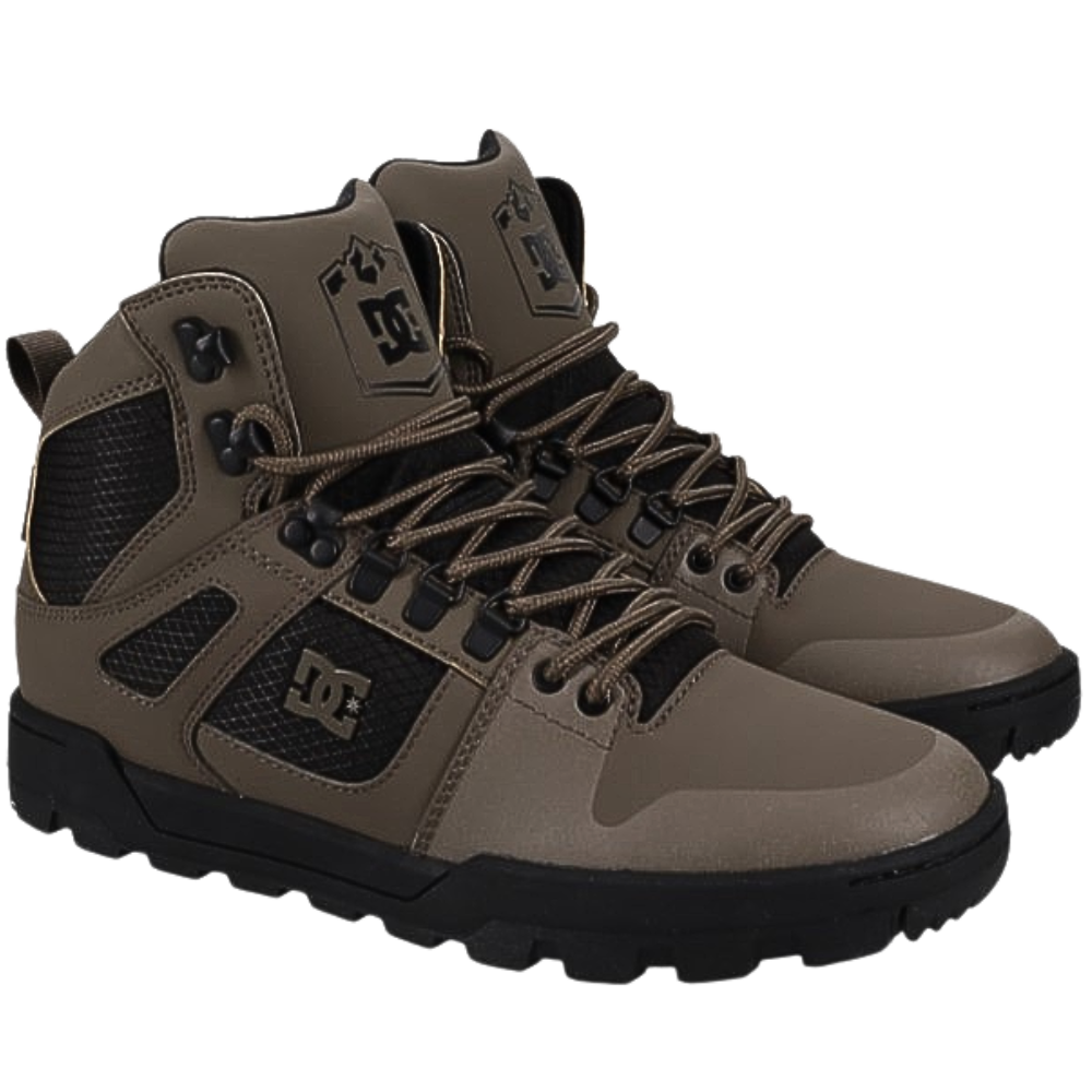 DC - Pure High-Top WR Boot - Olive/Black - Winterschuh