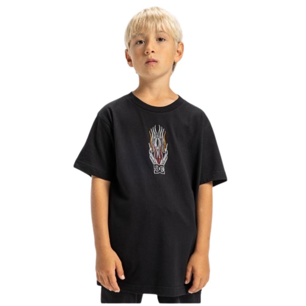 DC - Burnt Out SS Boy - Black - T-Shirt