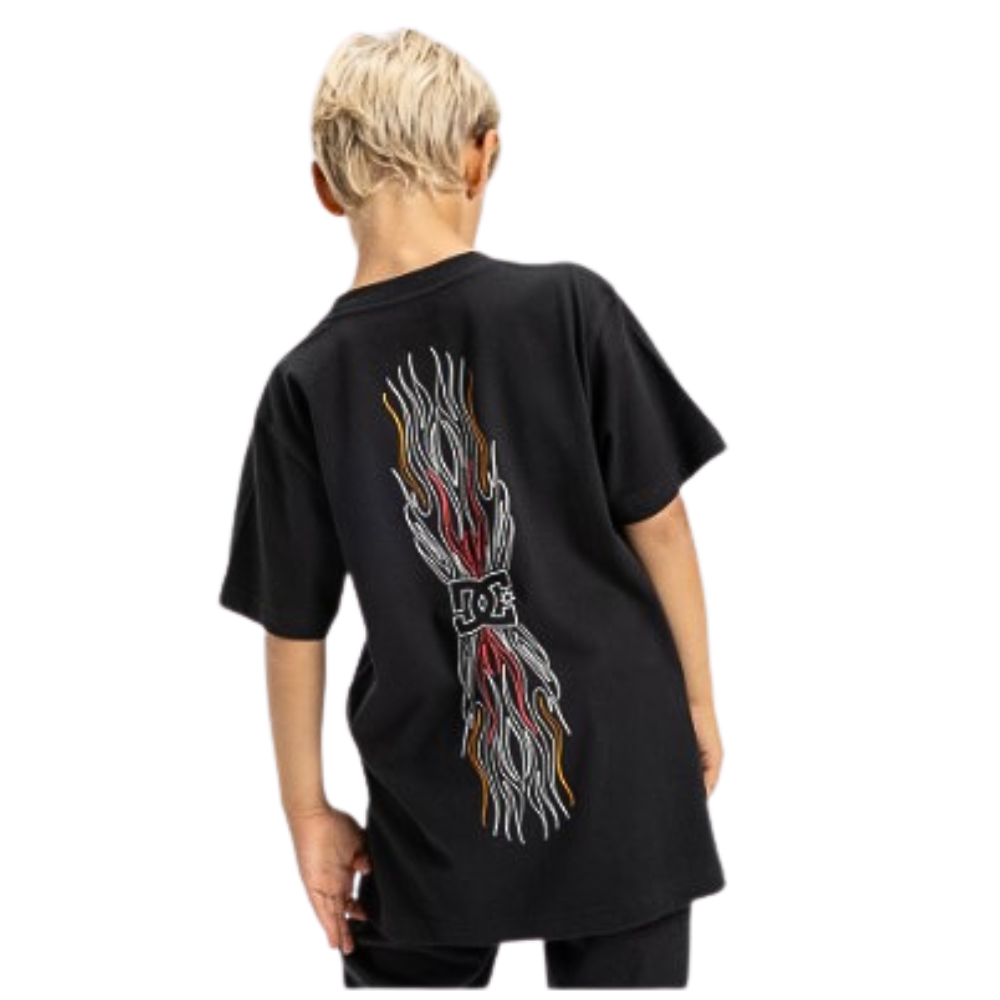 DC - Burnt Out SS Boy - Black - T-Shirt