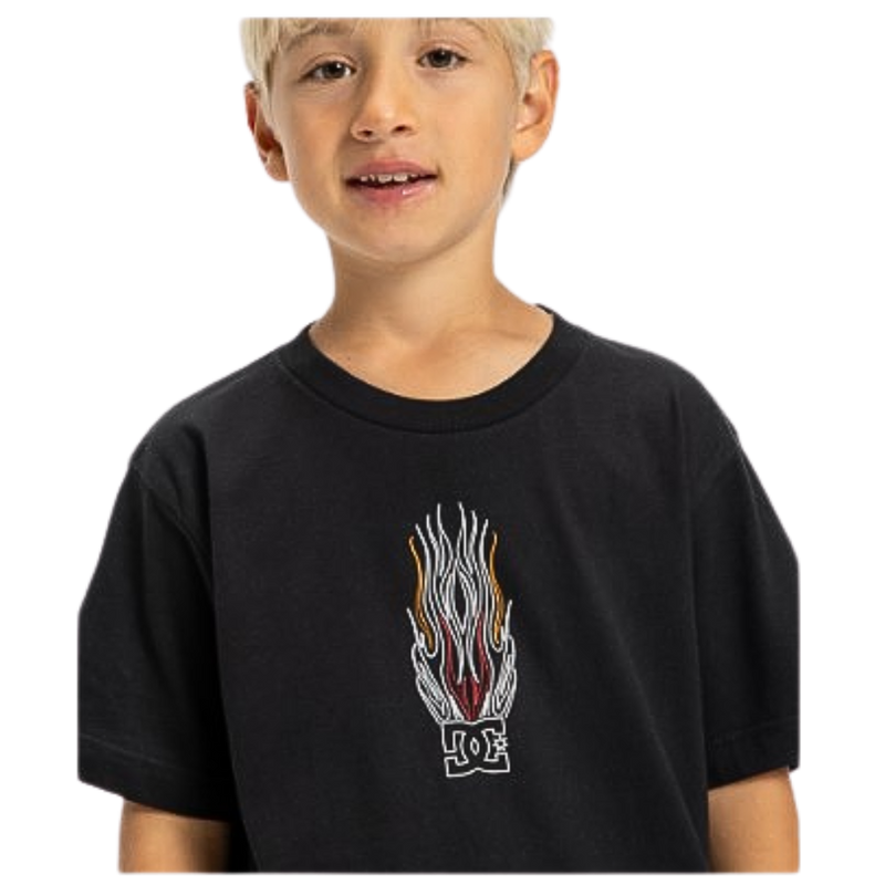 DC - Burnt Out SS Boy - Black - T-Shirt