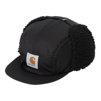 Carhartt - Oltera Ear Guard Cap - Black/Black - Fitted Cap