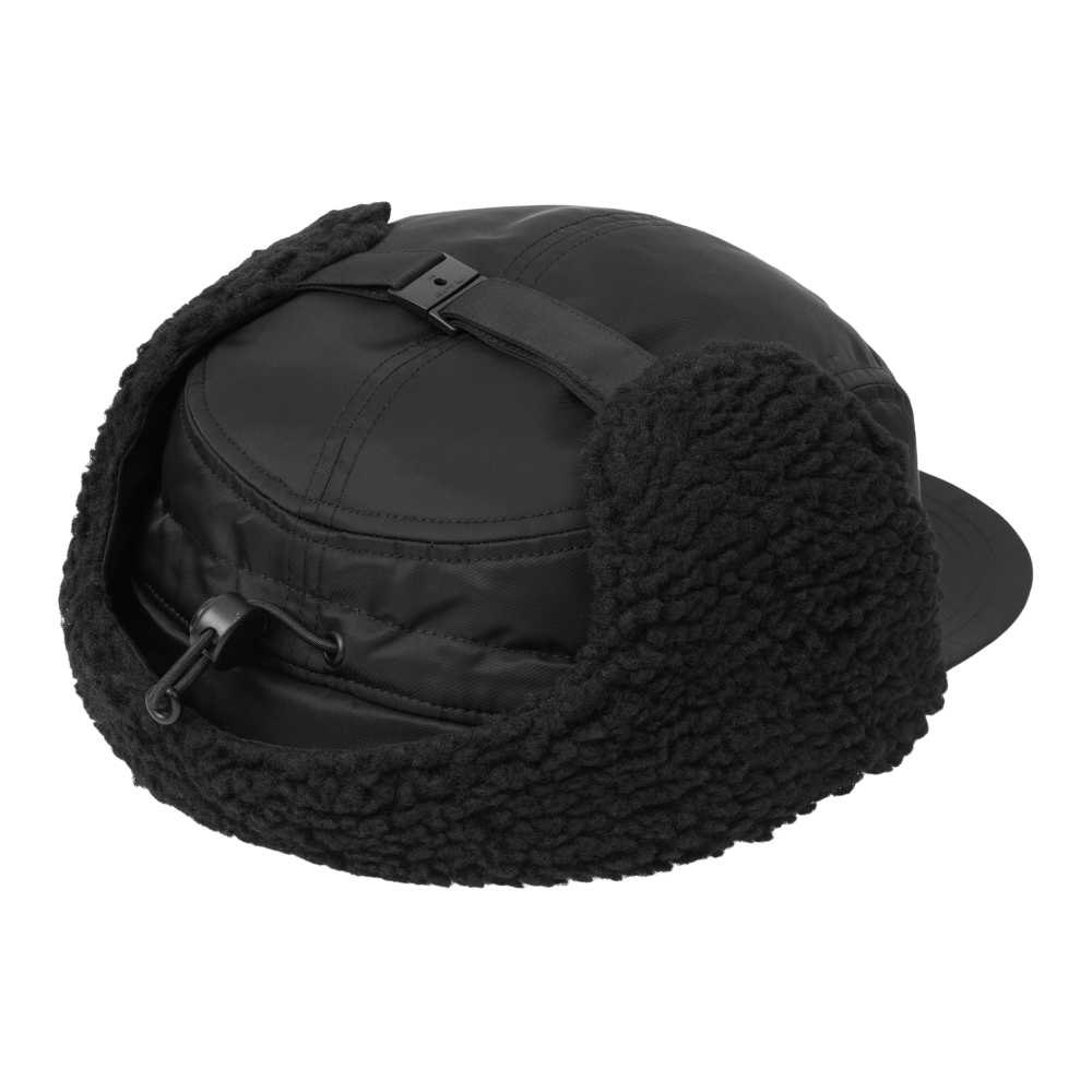 Carhartt - Oltera Ear Guard Cap - Black/Black - Fitted Cap